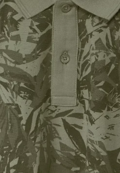 Print Piquee Poloshirt