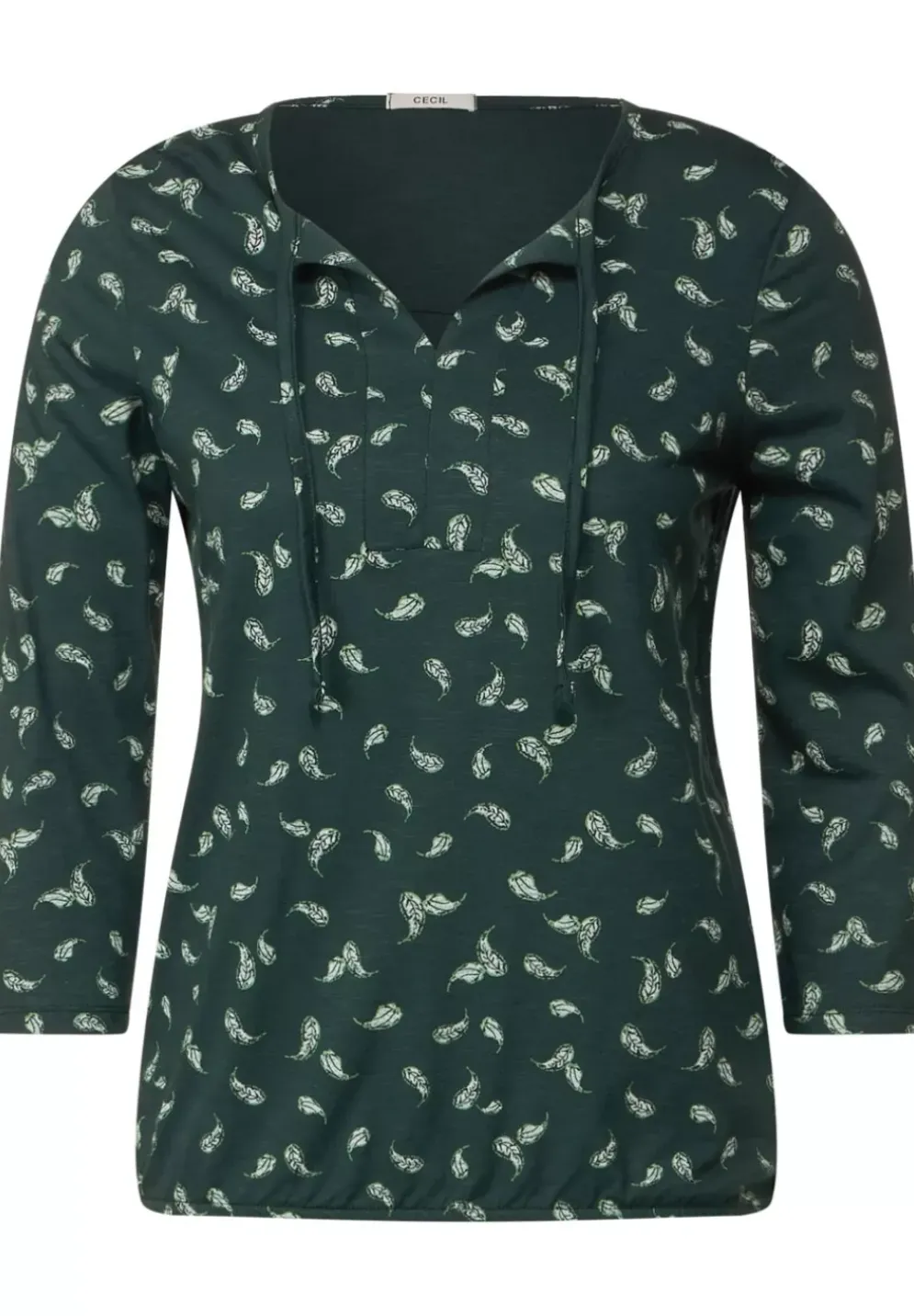 Print Shirt Mit 3/4 Armel