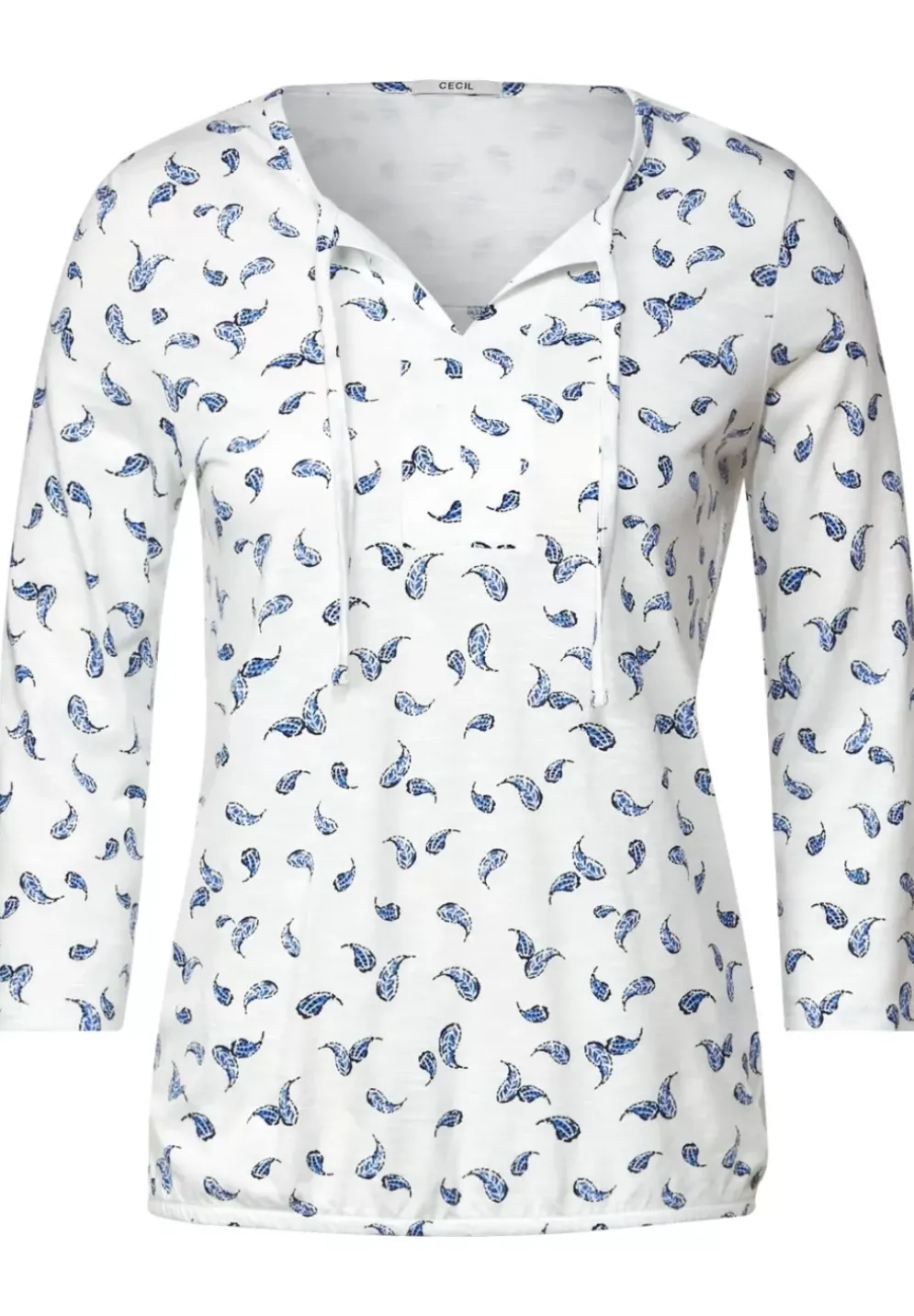Print Shirt Mit 3/4 Armel