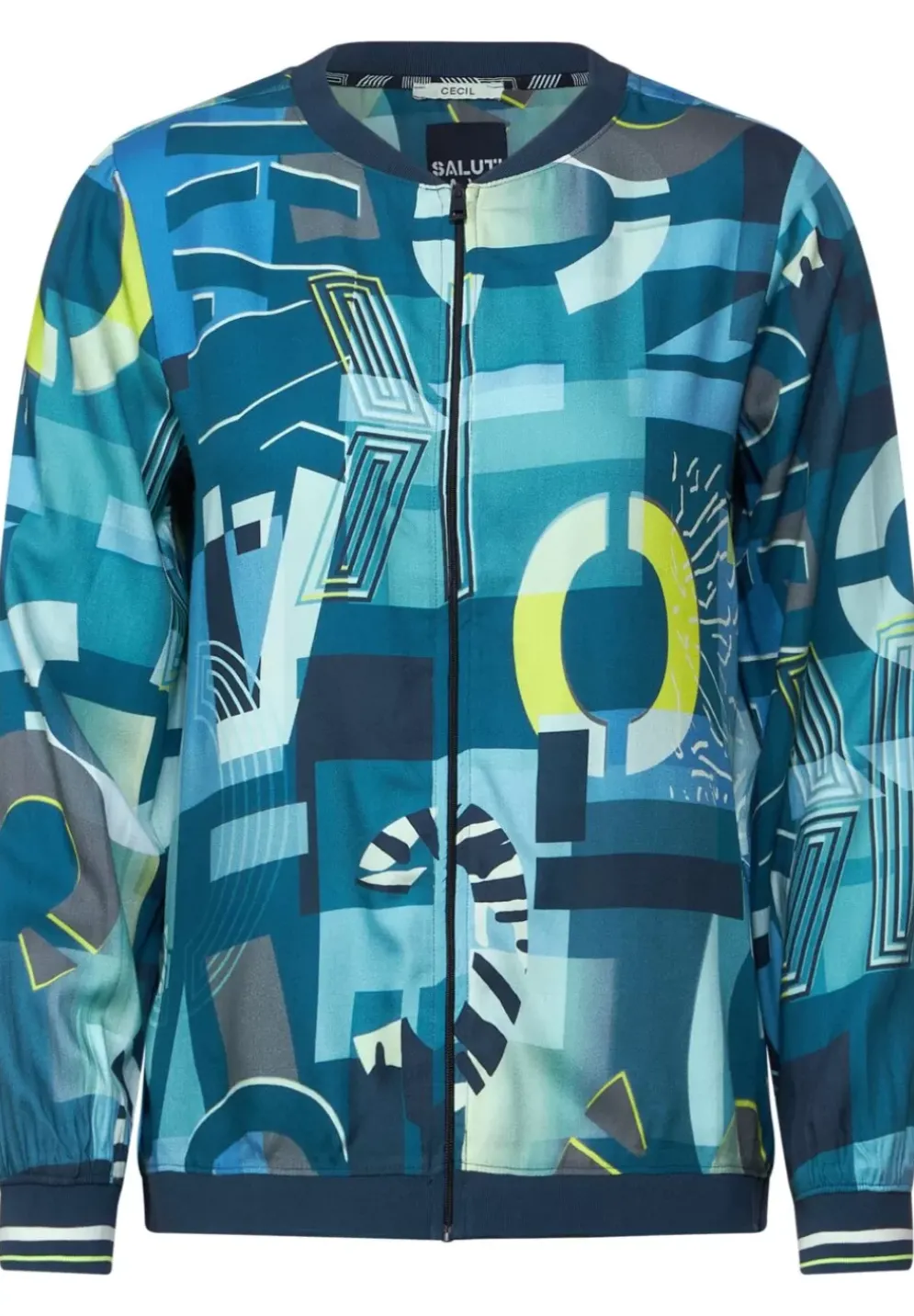 Print Viskose Blouson