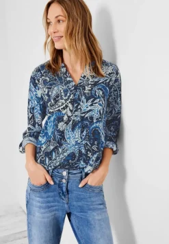 Print Viskose Bluse