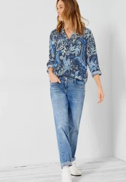 Print Viskose Bluse
