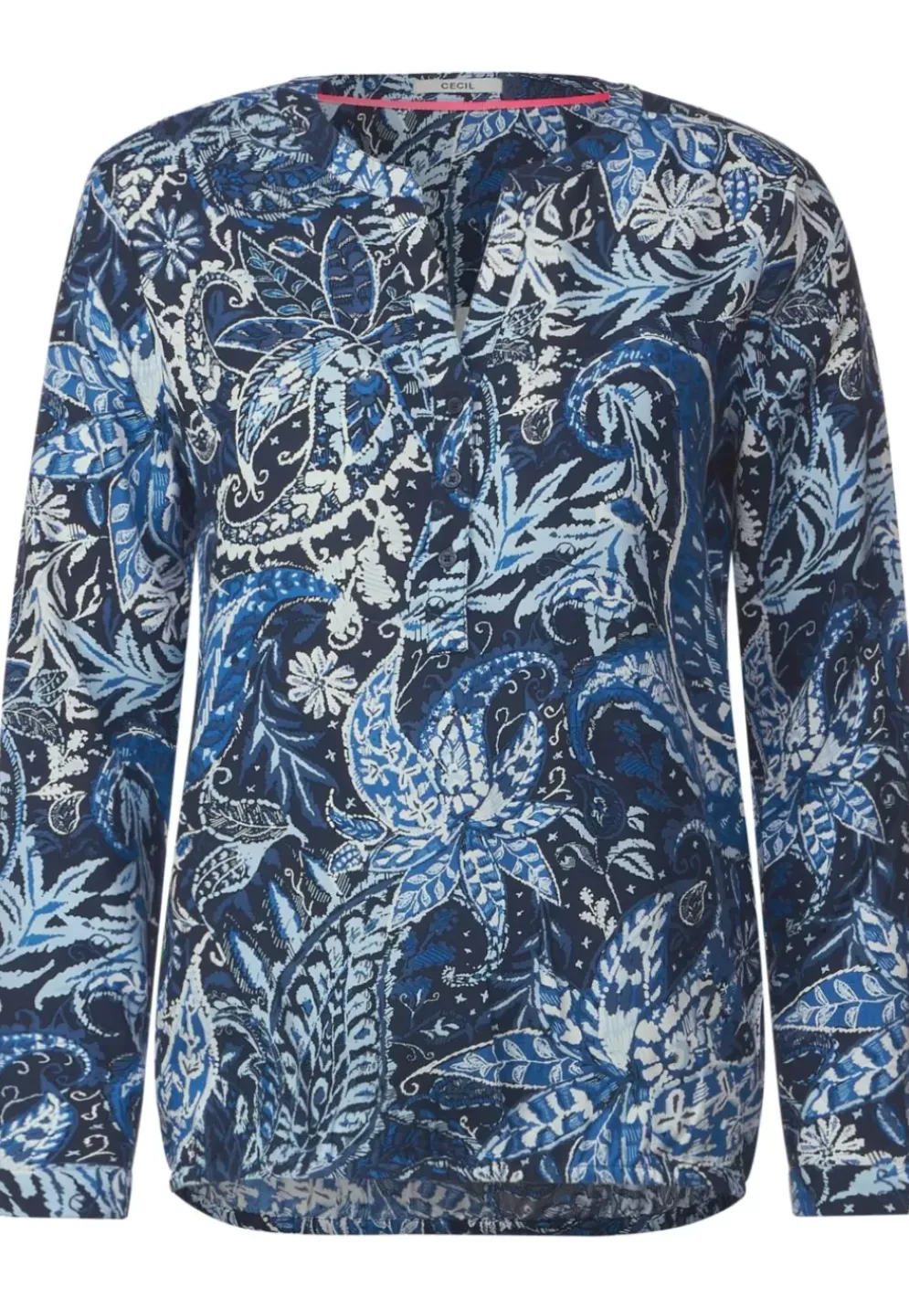 Print Viskose Bluse