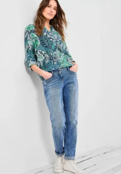 Print Viskose Bluse