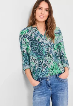Print Viskose Bluse