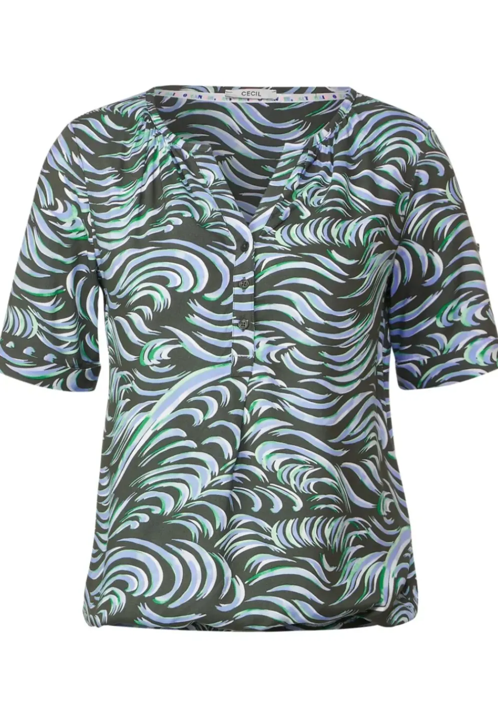 Print Viskose Bluse