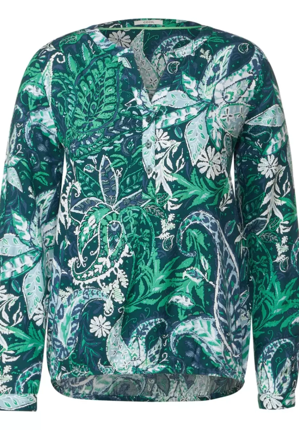 Print Viskose Bluse