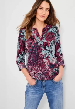 Print Viskose Bluse