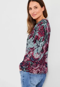 Print Viskose Bluse
