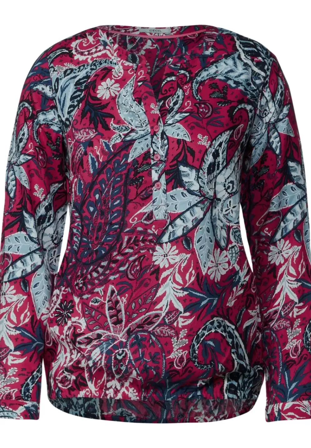 Print Viskose Bluse