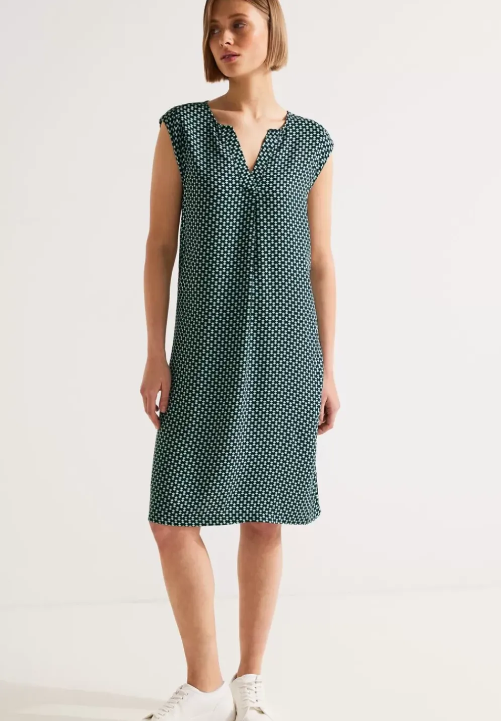 Print Viskose Kleid