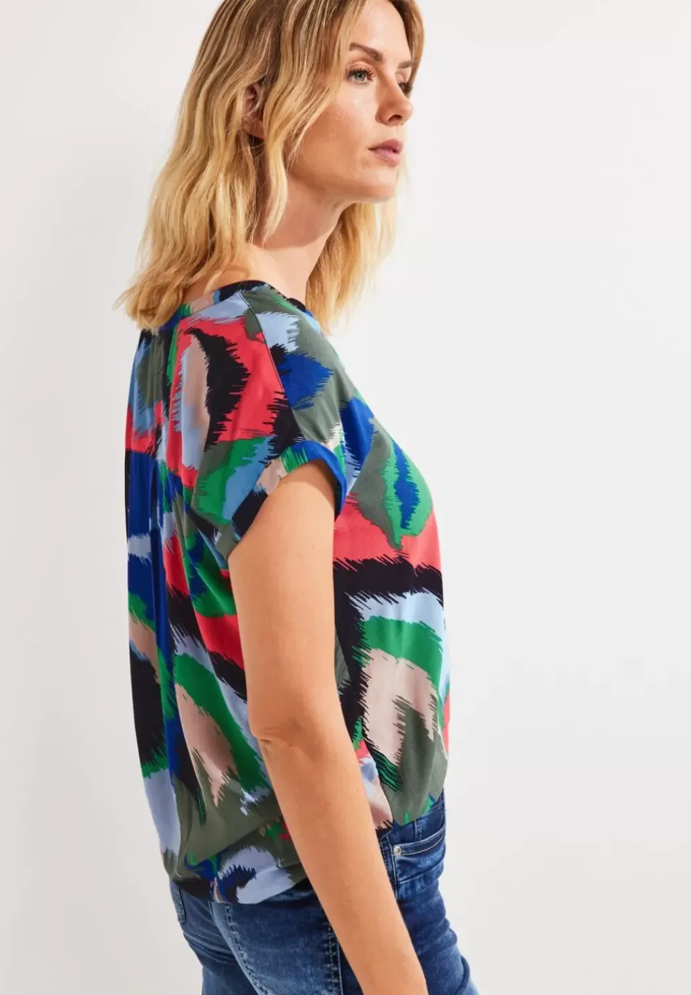 Printbluse