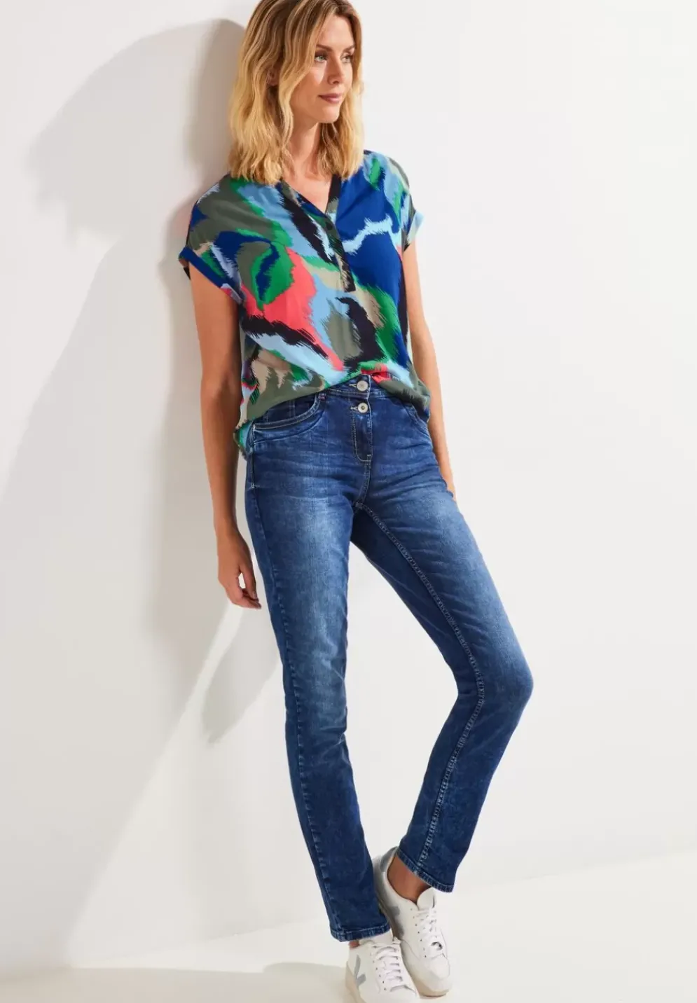 Printbluse