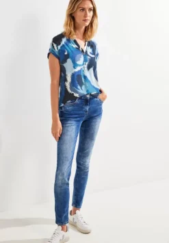 Printbluse