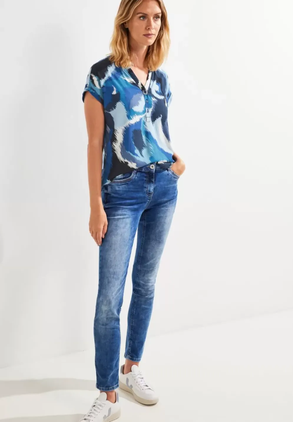 Printbluse