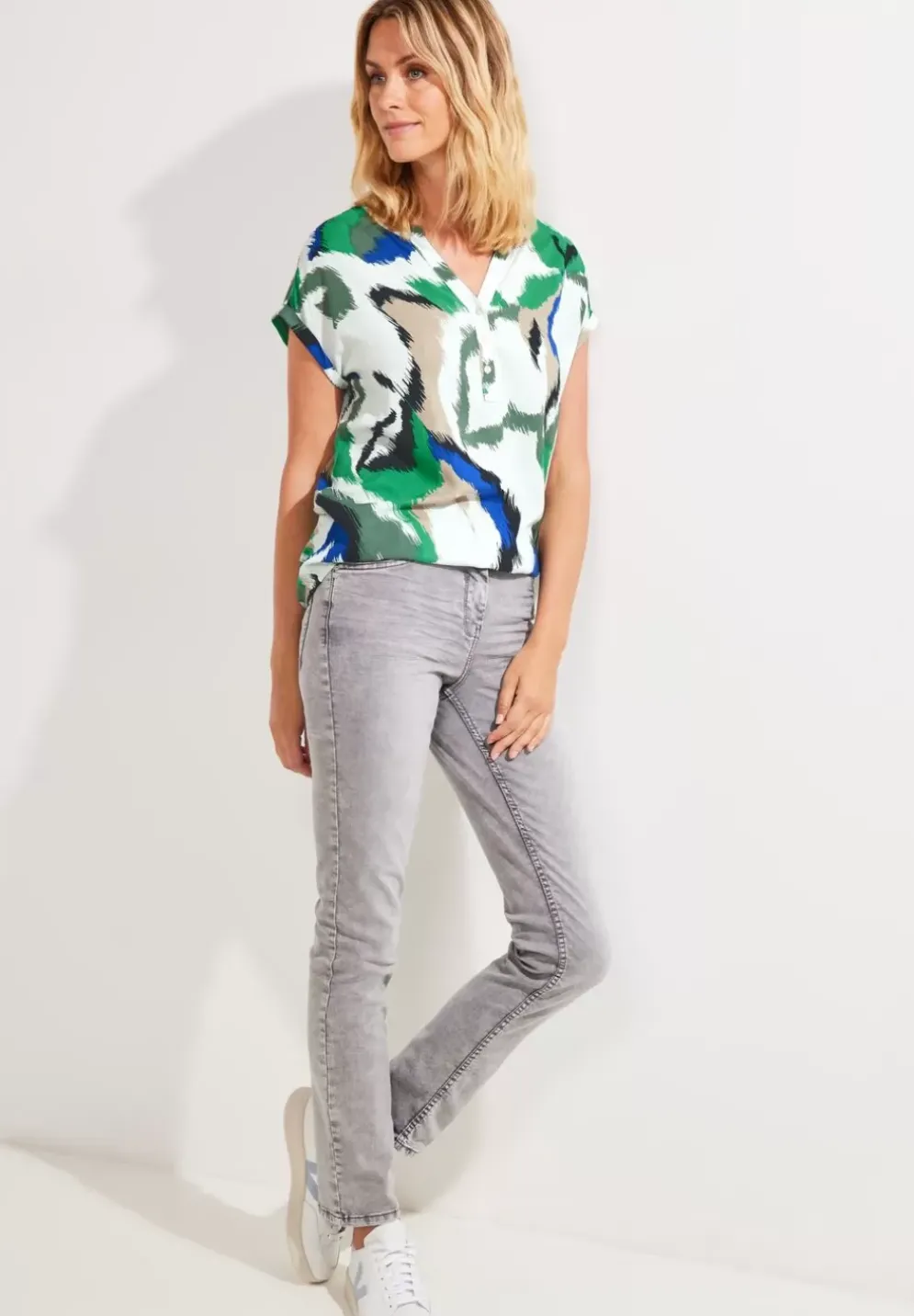 Printbluse