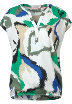 Printbluse