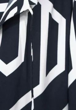 Printbluse Im Tunikastyle