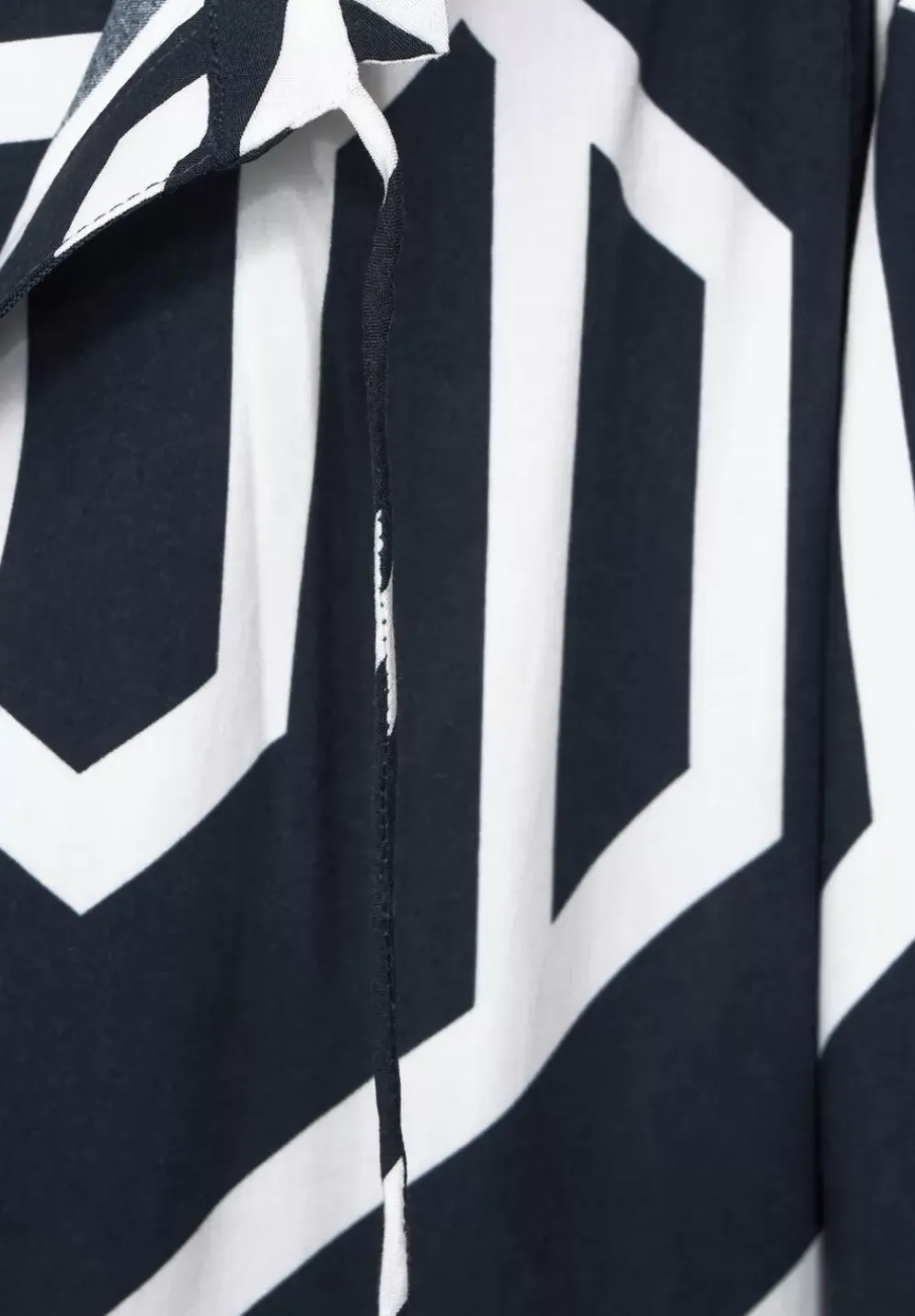 Printbluse Im Tunikastyle