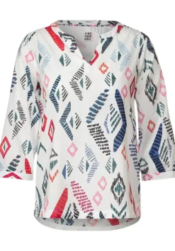 Printbluse In Baumwolle