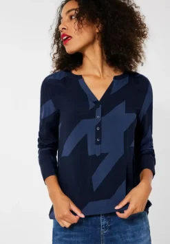 Printbluse In Viskose