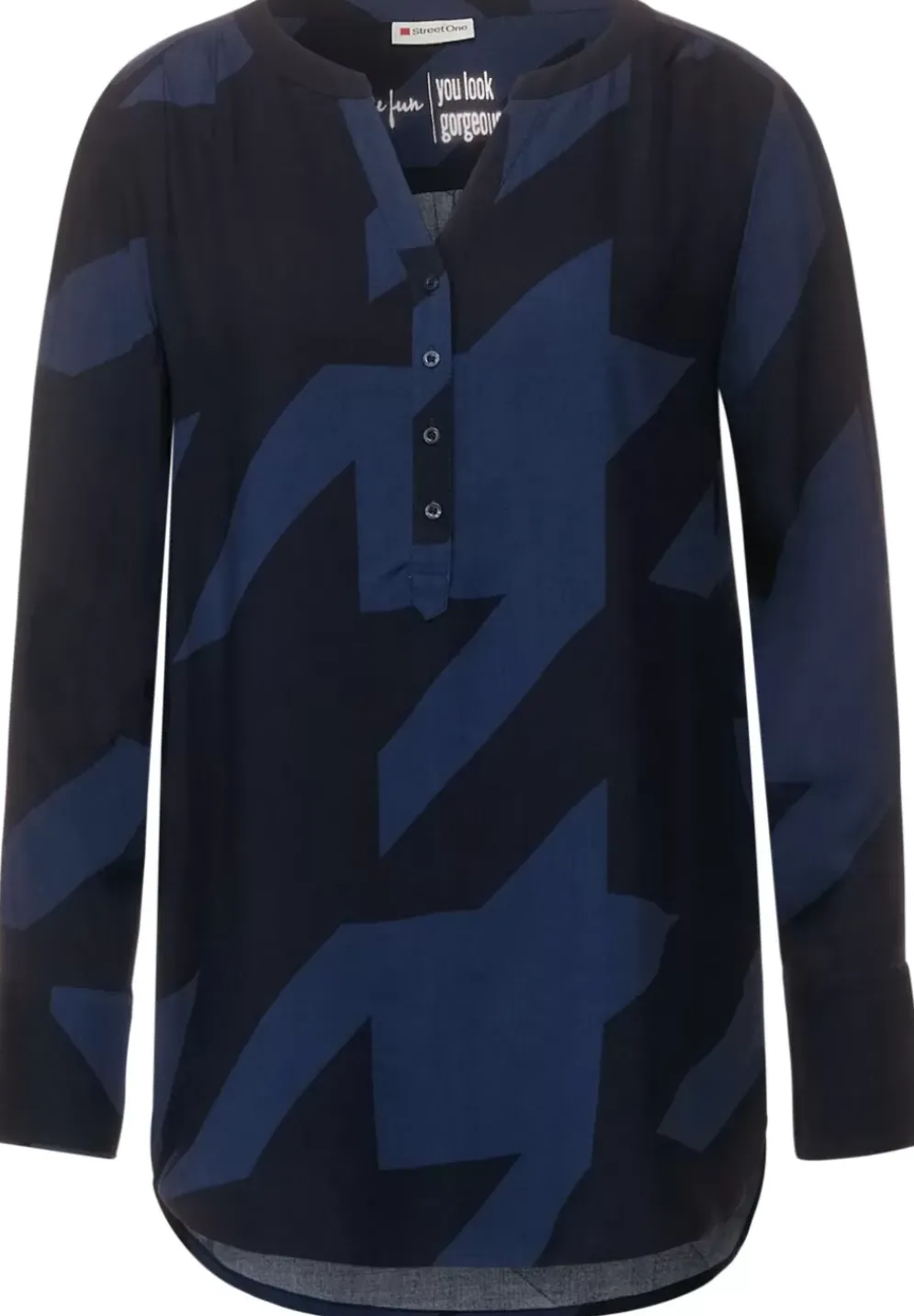 Printbluse In Viskose