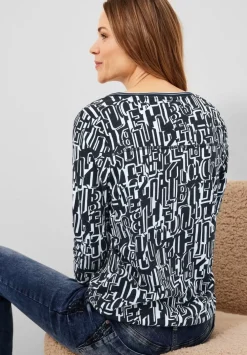 Printshirt Im Tunikastyle