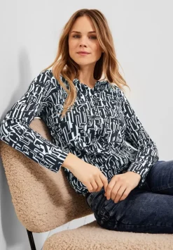 Printshirt Im Tunikastyle