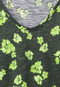 Printshirt Mit Smockdetail
