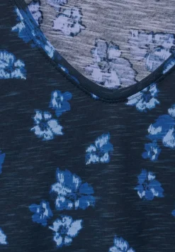 Printshirt Mit Smockdetail