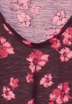 Printshirt Mit Smockdetail