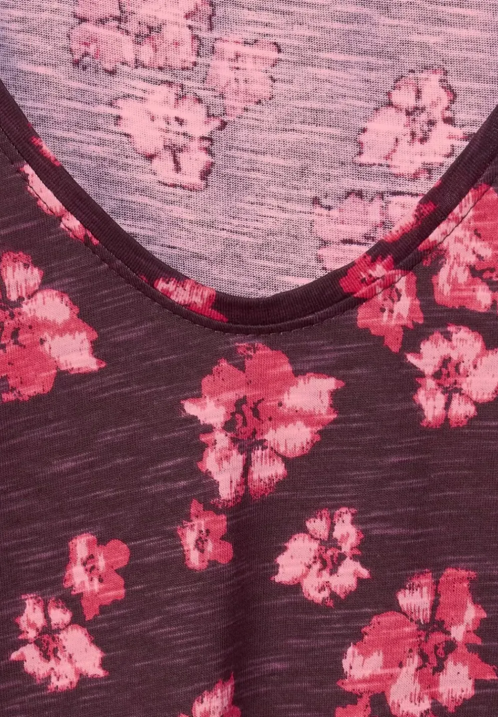 Printshirt Mit Smockdetail