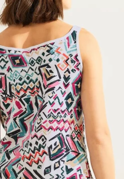 Printtop In Flammgarn