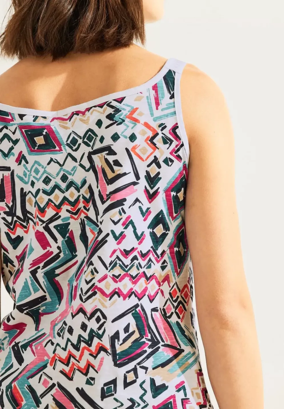 Printtop In Flammgarn