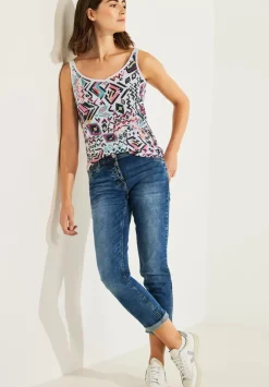 Printtop In Flammgarn