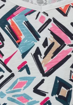 Printtop In Flammgarn