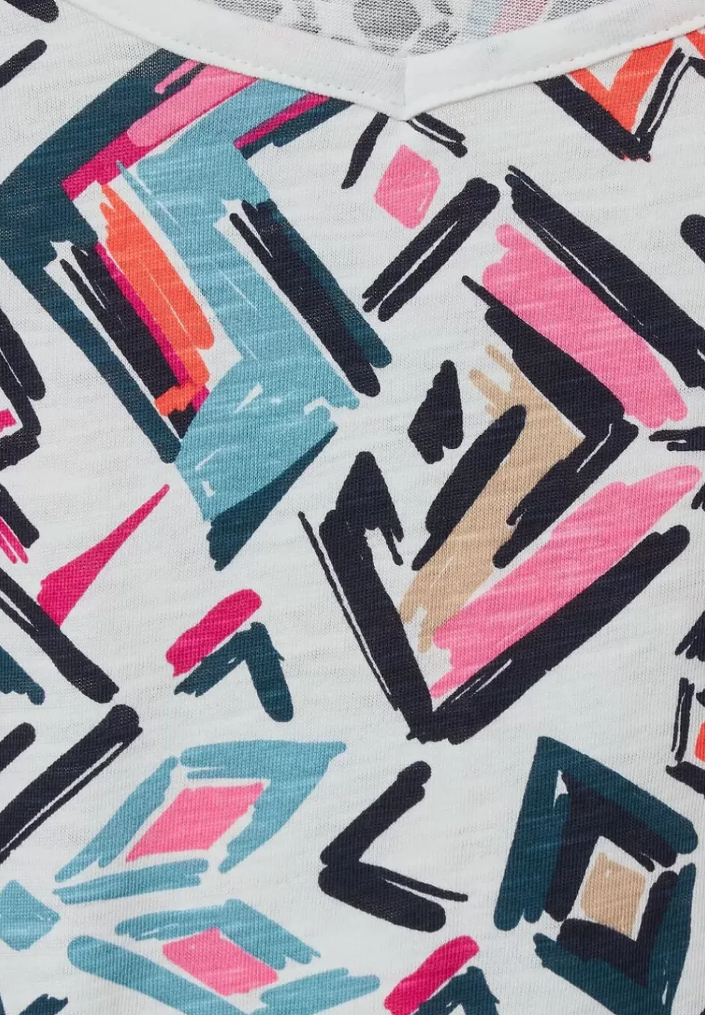 Printtop In Flammgarn