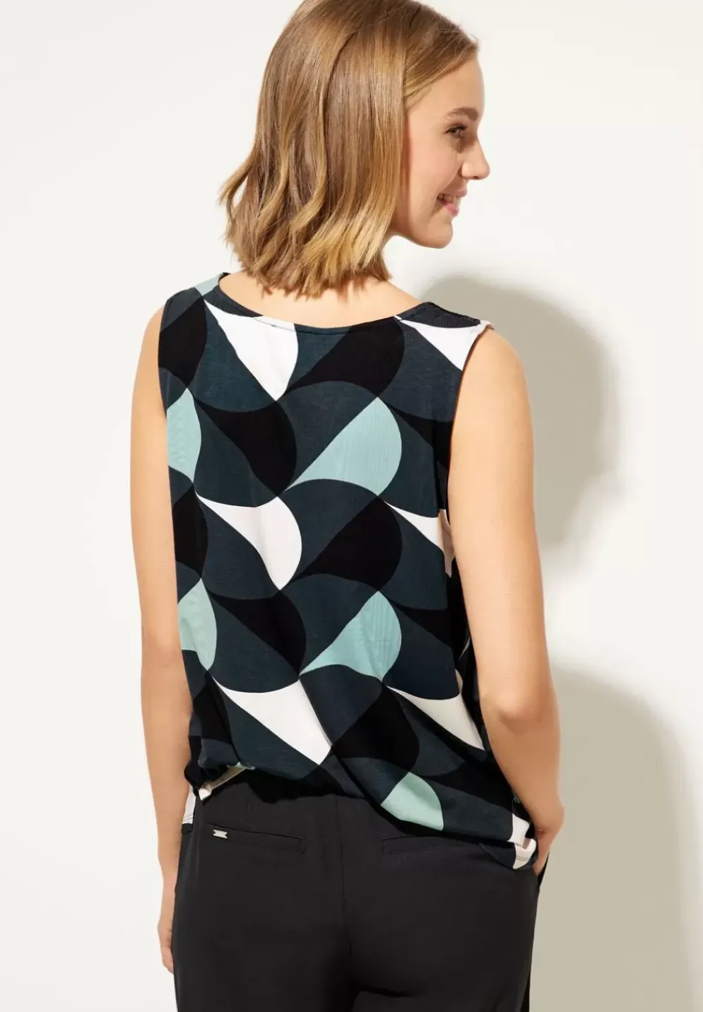 Printtop Mit Raffung