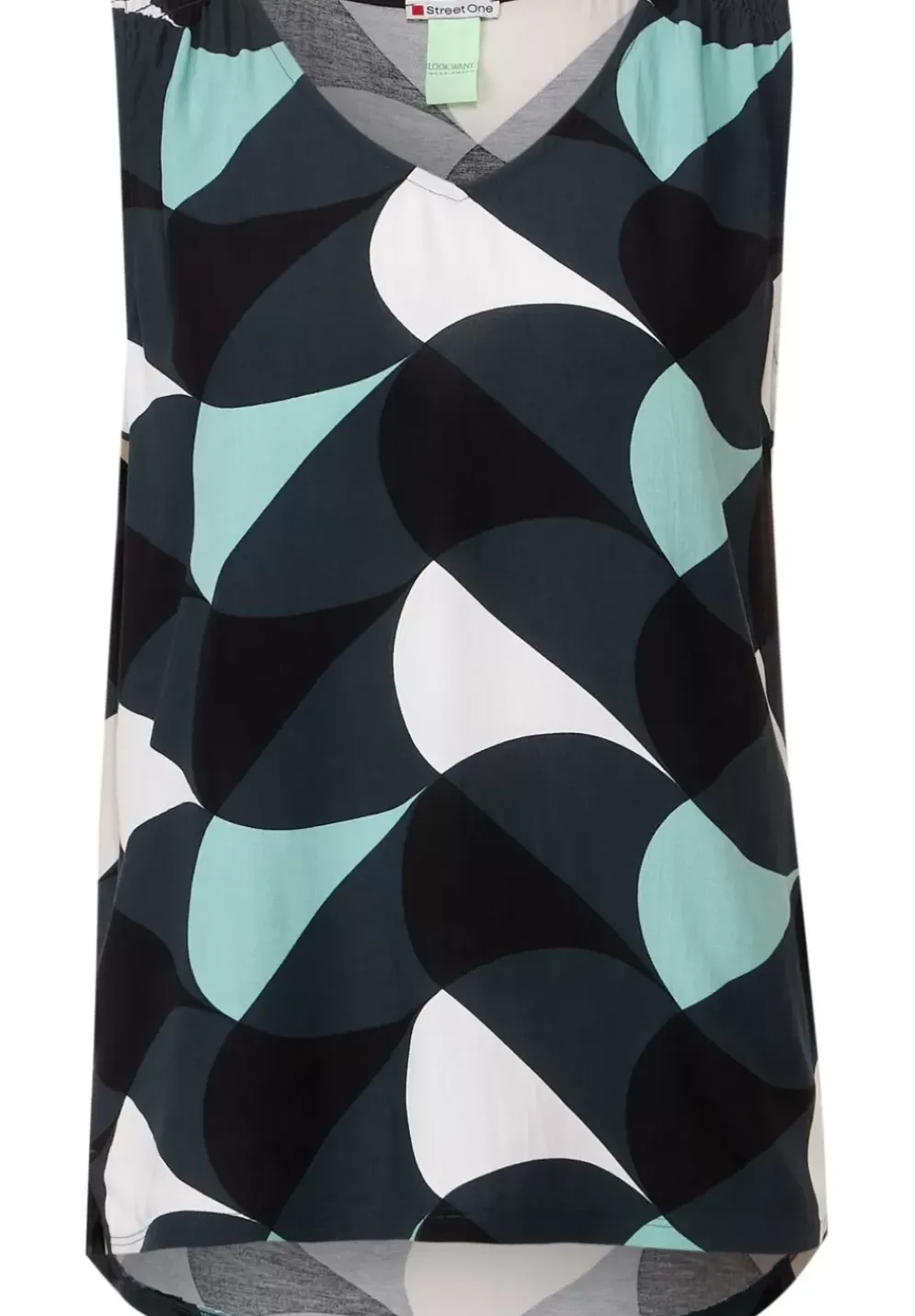 Printtop Mit Raffung