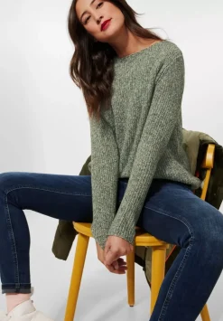 Pullover Im Mouline Look