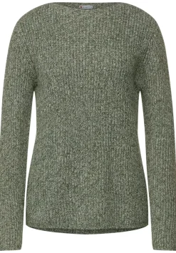Pullover Im Mouline Look