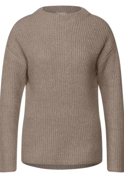 Pullover In Mouline Look