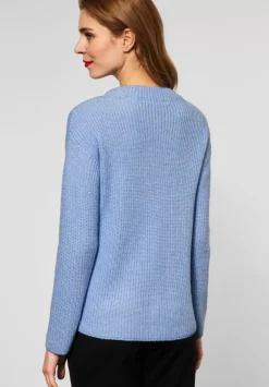 Pullover In Mouline Look