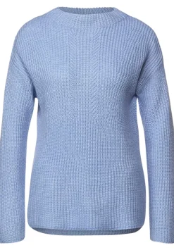 Pullover In Mouline Look