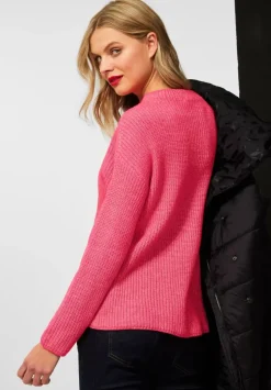 Pullover In Mouline Look