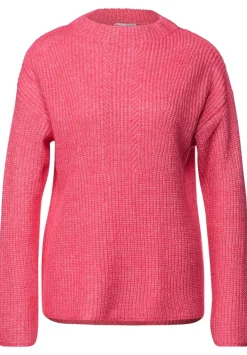 Pullover In Mouline Look
