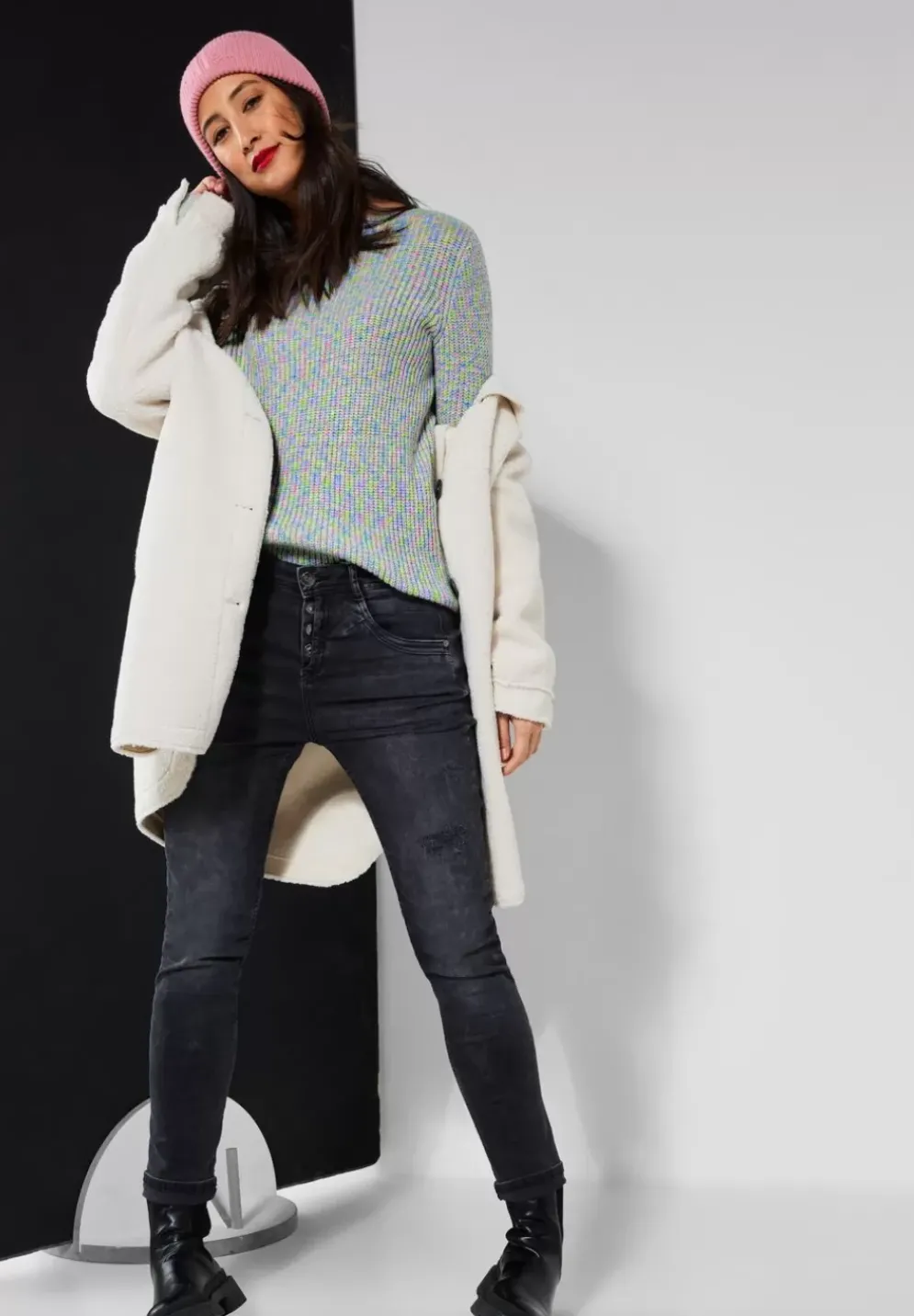 Pullover In Multicolour