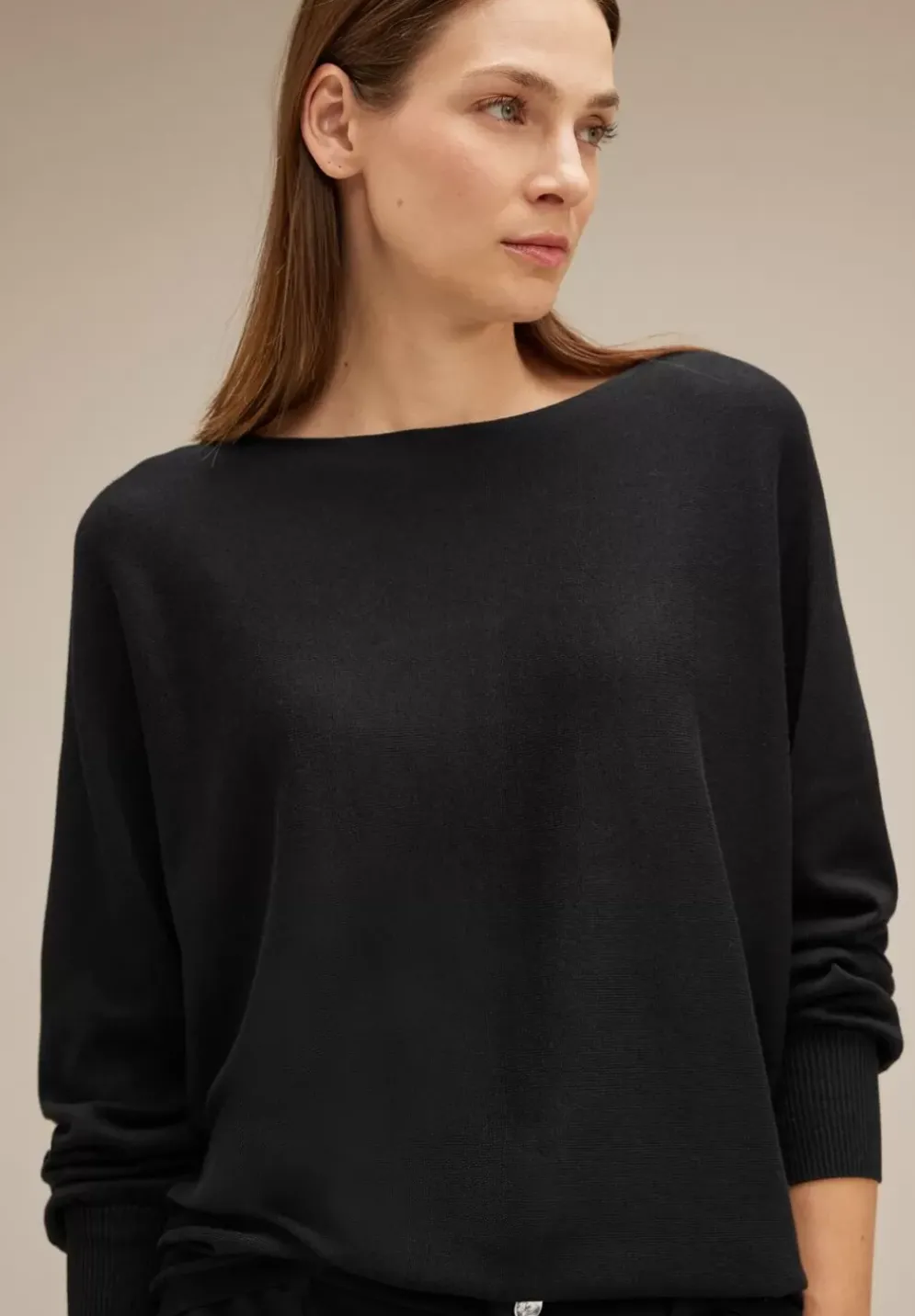 Pullover In Unifarbe
