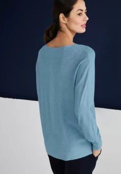 Pullover In Unifarbe