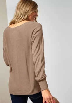 Pullover In Unifarbe